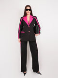 Black-Fuchsia